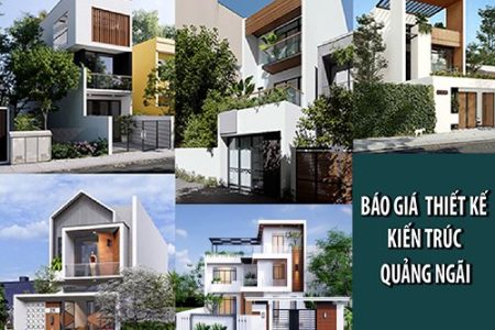 báo giá thiết kế kiến trúc quảng ngãi